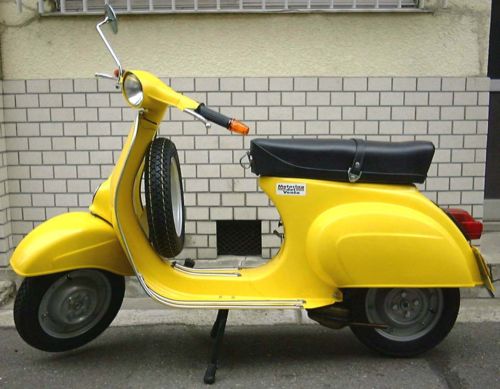 Vespa 100 left-hand side