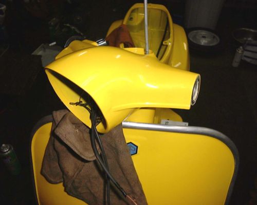 Vespa 100 gear selector servicing