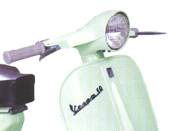Vespa 50n handlebars