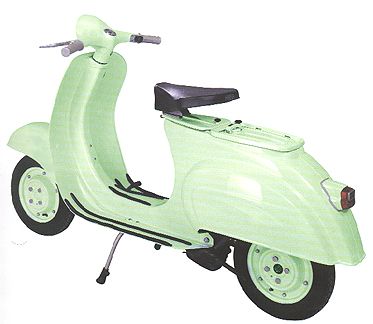 Vespa 50n rear left