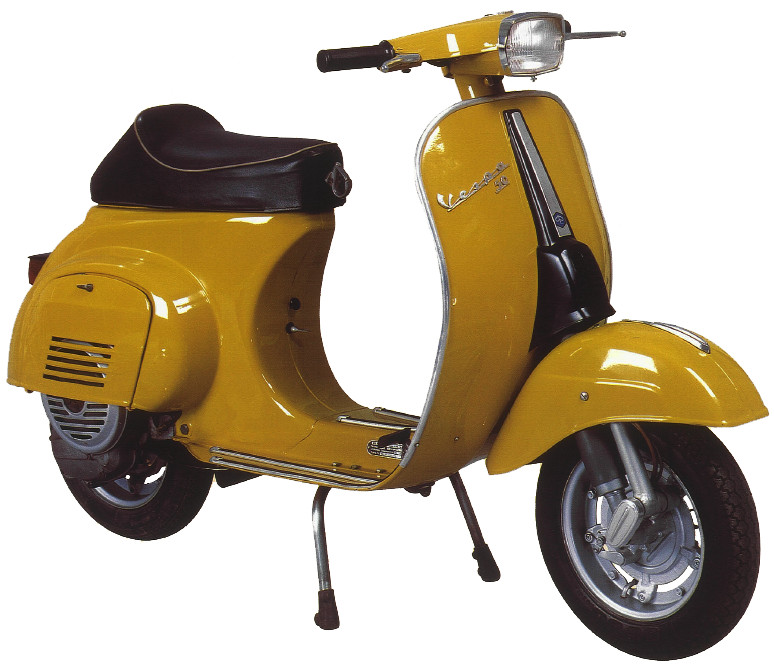 Vespa 50 Elestart front right