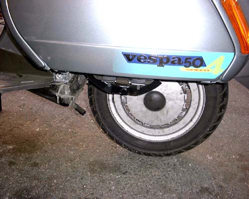 Vespa 50 HP exhaust