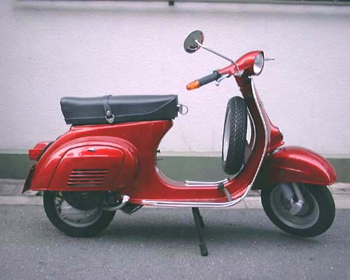 Vespa 50S right-hand side