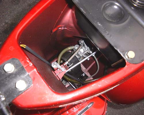 Vespa 50S carburettor