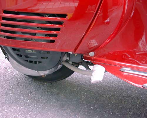 Vespa 50S kick starter