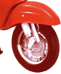 Vespa 90SS front wheel