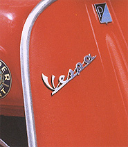 Vespa 90SS front badge