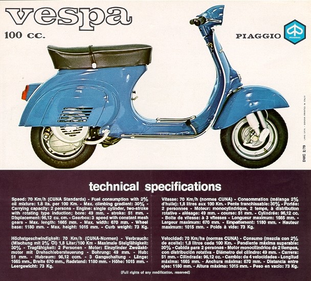 Vespa 100