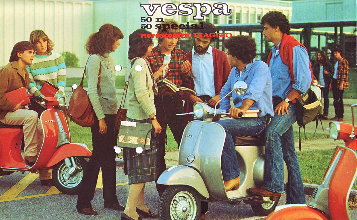 Vespa 50n and 50 Special brochure 1