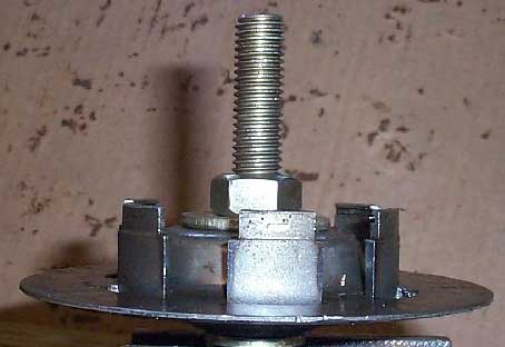 Vespa smallframe clutch rebuild - fully compressed