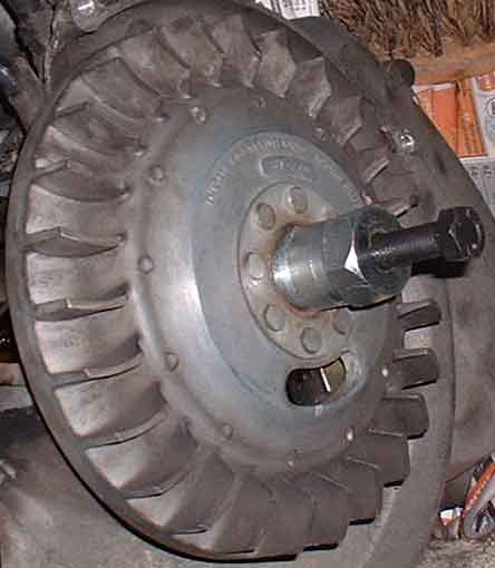 Removing the flywheel on a Vespa smallframe