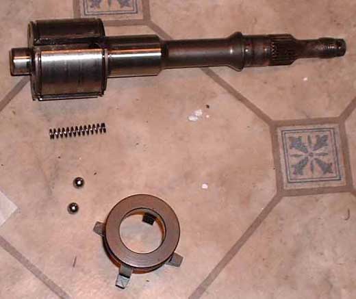 Vespa smallframe gearchange parts