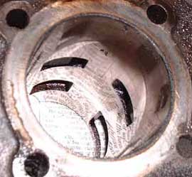 Vespa 125 Primavera ET3 cylinder transfers