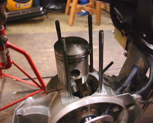 Vespa 125 ET3 engine